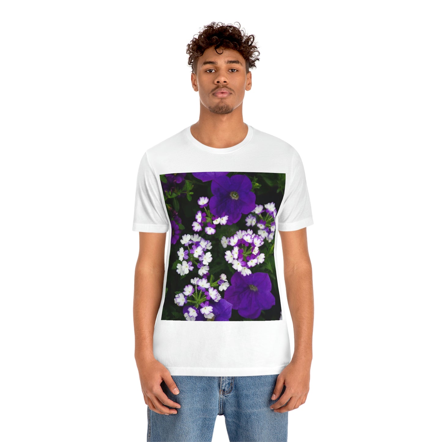 Flowers 04 Unisex Jersey Short Sleeve Tee