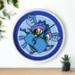 Triple Gratitude with Assorted Monsters! Wall clock