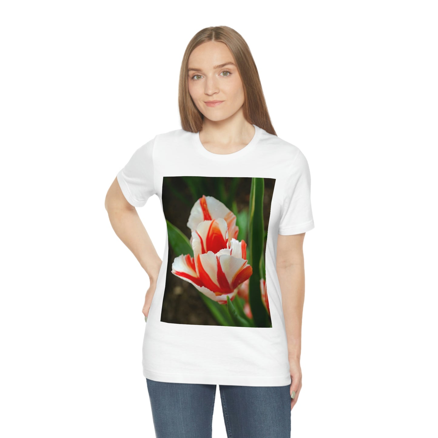Flowers 06 Unisex Jersey Short Sleeve Tee