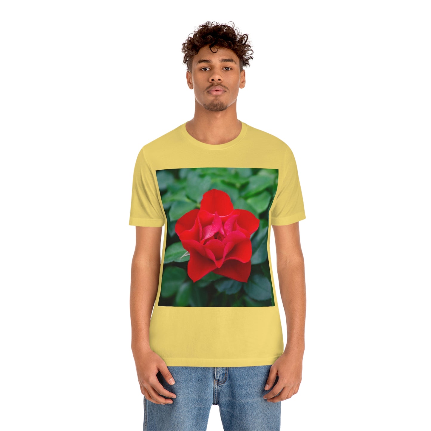 Flowers 07 Unisex Jersey Short Sleeve Tee