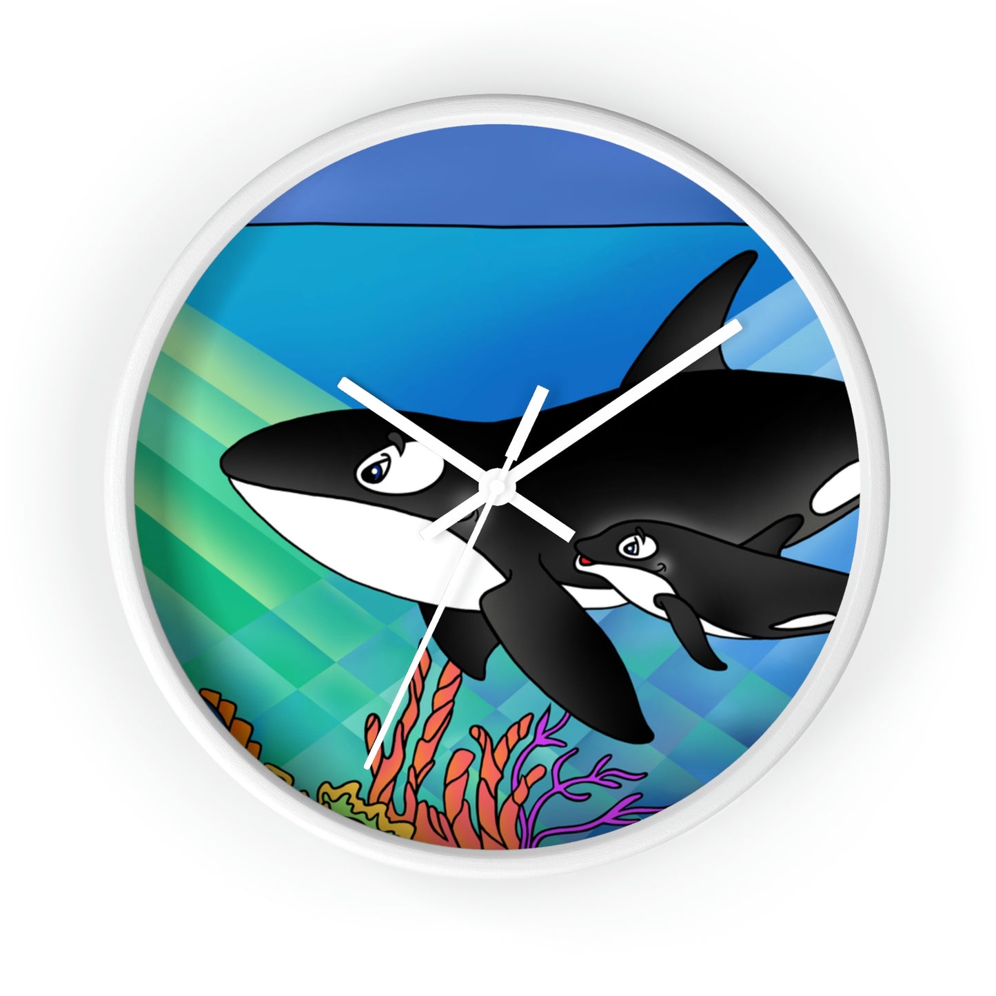 Orcas Wall Clock
