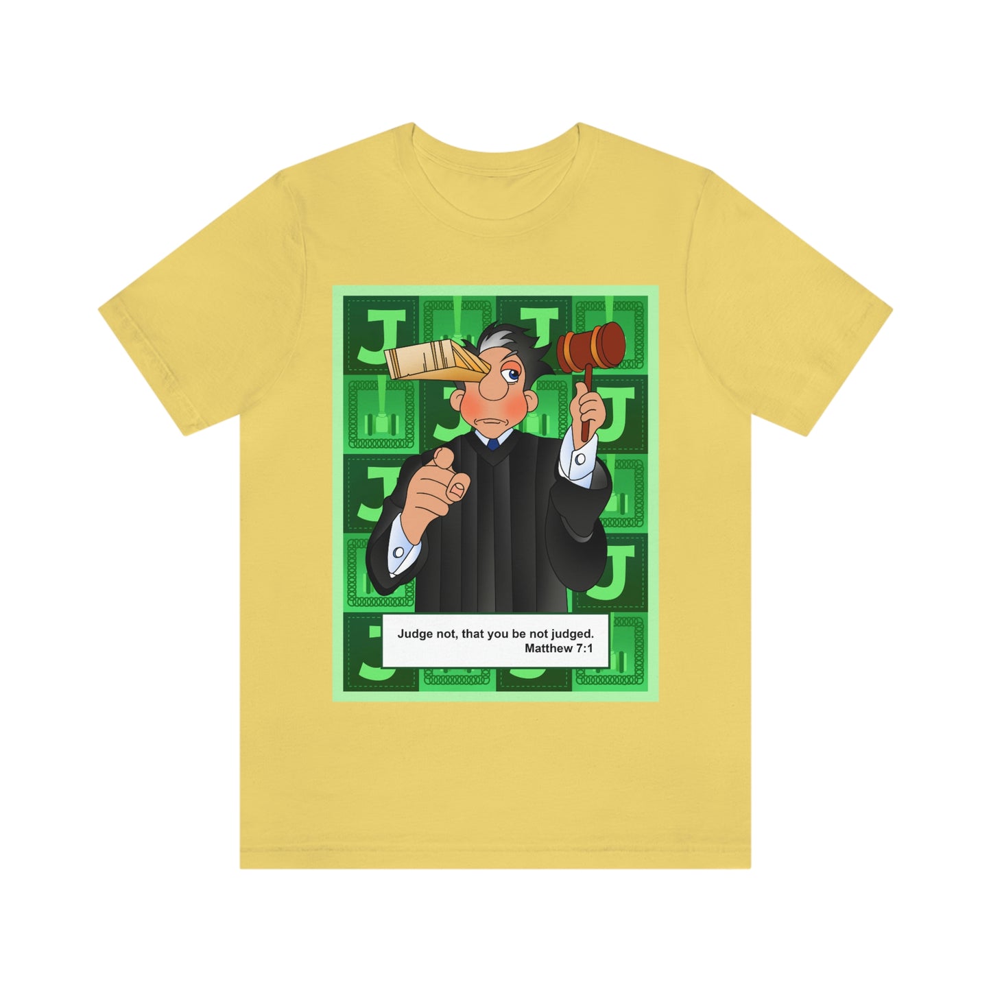 The Bible as Simple as ABC J Unisex Jersey Short Sleeve Tee