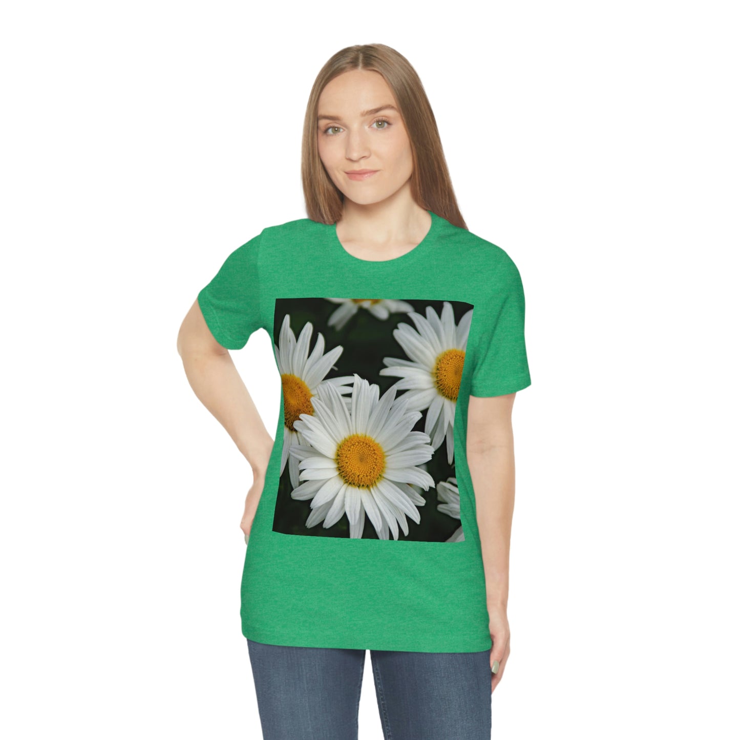 Flowers 01 Unisex Jersey Short Sleeve Tee