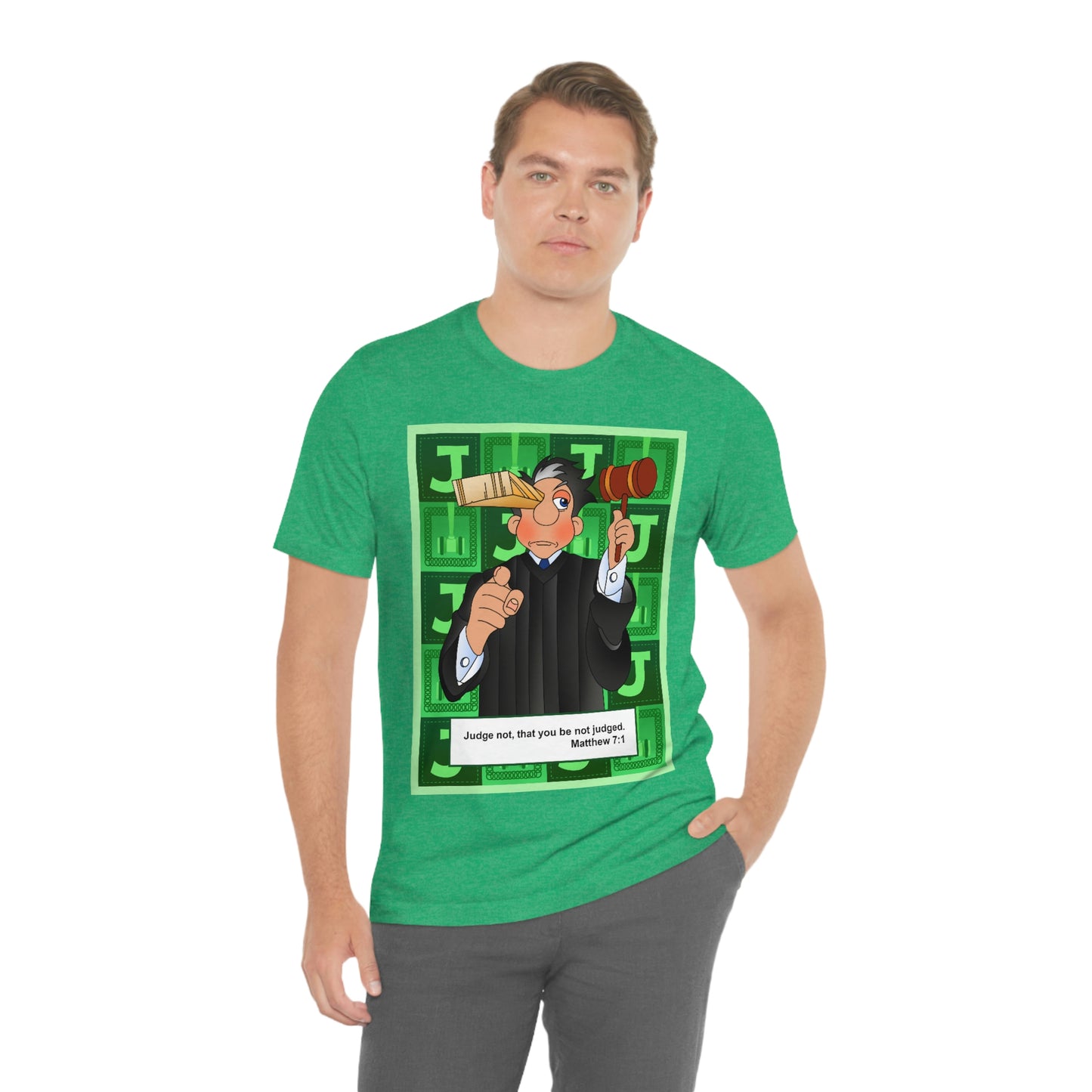 The Bible as Simple as ABC J Unisex Jersey Short Sleeve Tee