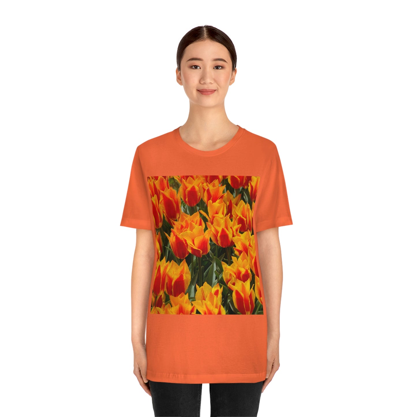 Flowers 18 Unisex Jersey Short Sleeve Tee