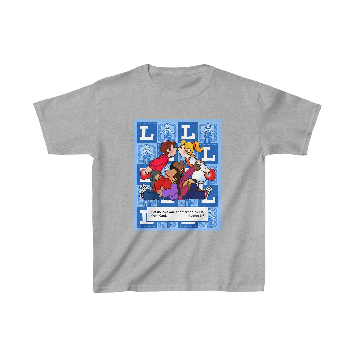 The Bible as Simple as ABC L Kids Heavy Cotton™ Tee