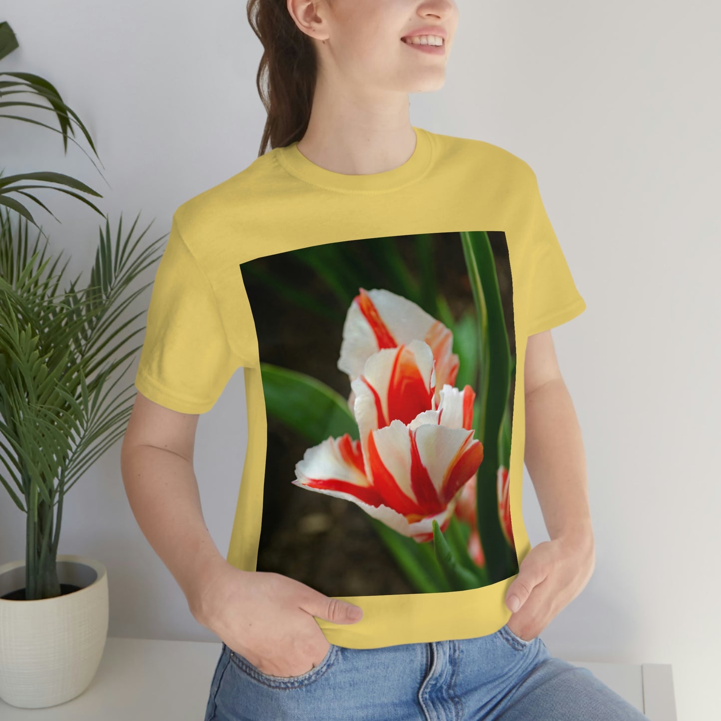 Flowers 06 Unisex Jersey Short Sleeve Tee