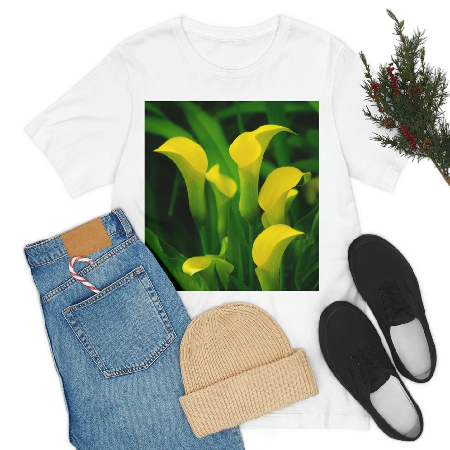 Flowers 33 Unisex Jersey Short Sleeve Tee