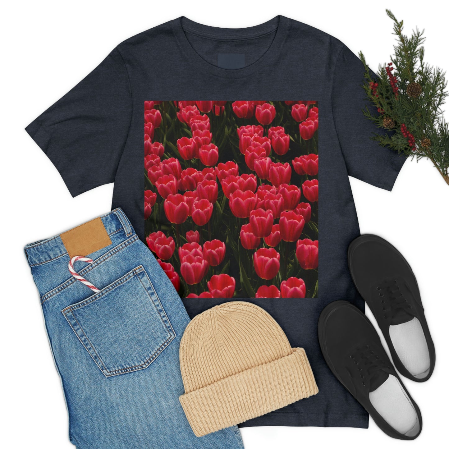 Flowers 24 Unisex Jersey Short Sleeve Tee