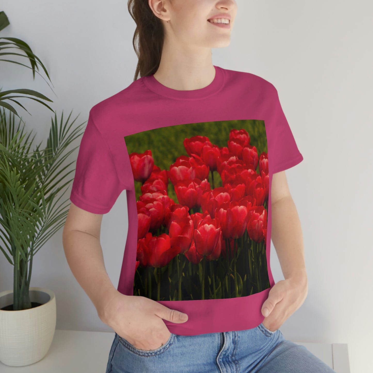 Flowers 22 Unisex Jersey Short Sleeve Tee
