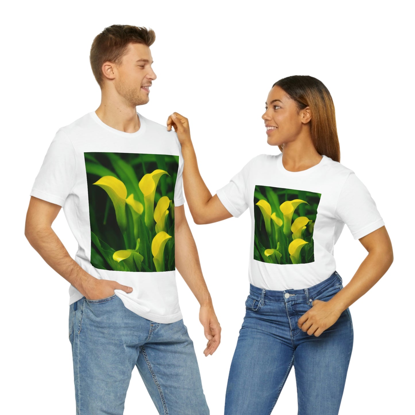 Flowers 33 Unisex Jersey Short Sleeve Tee