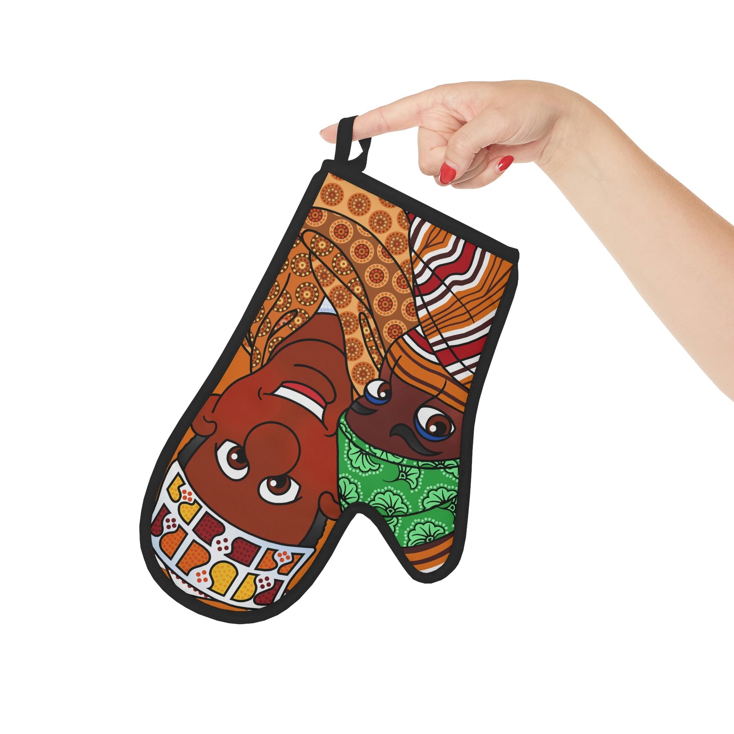 The Kitty Cat Cried! Oven Glove