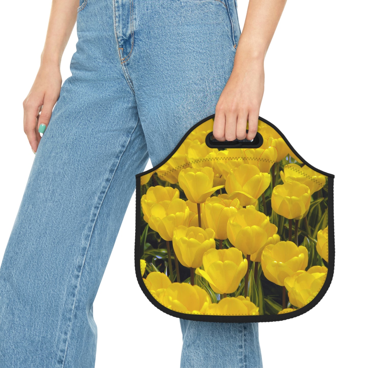 Flowers 23 Neoprene Lunch Bag