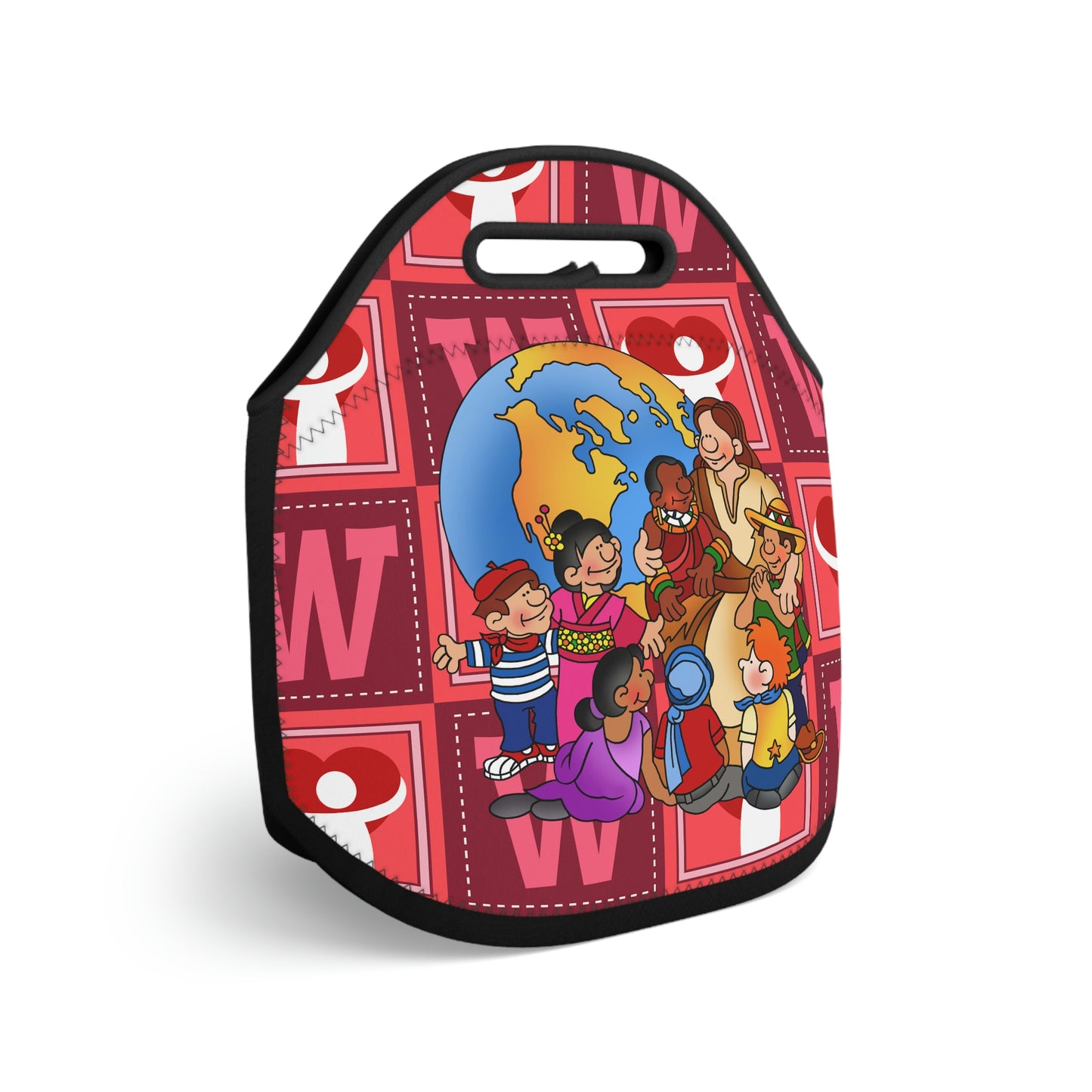 The Bible as Simple as ABC W Neoprene Lunch Bag