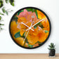 Flowers 29 Wall Clock