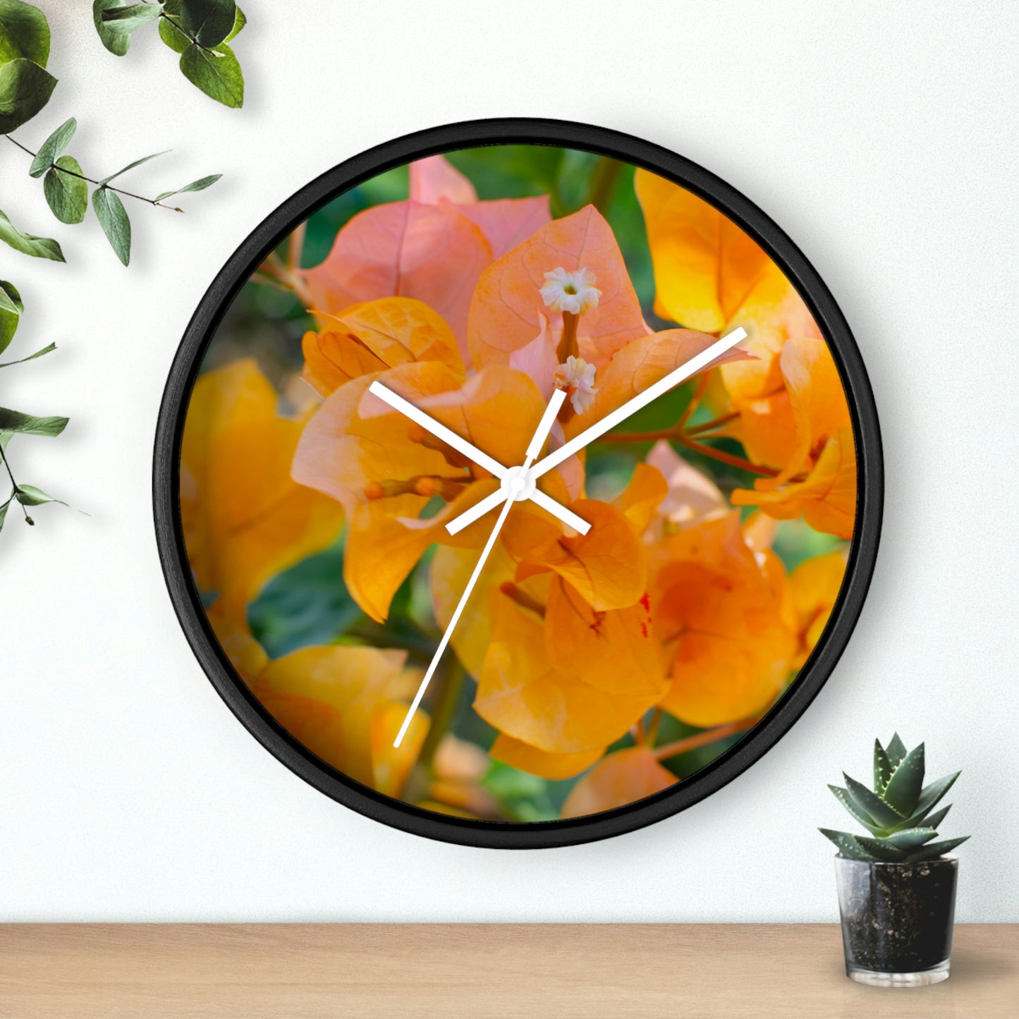 Flowers 29 Wall Clock