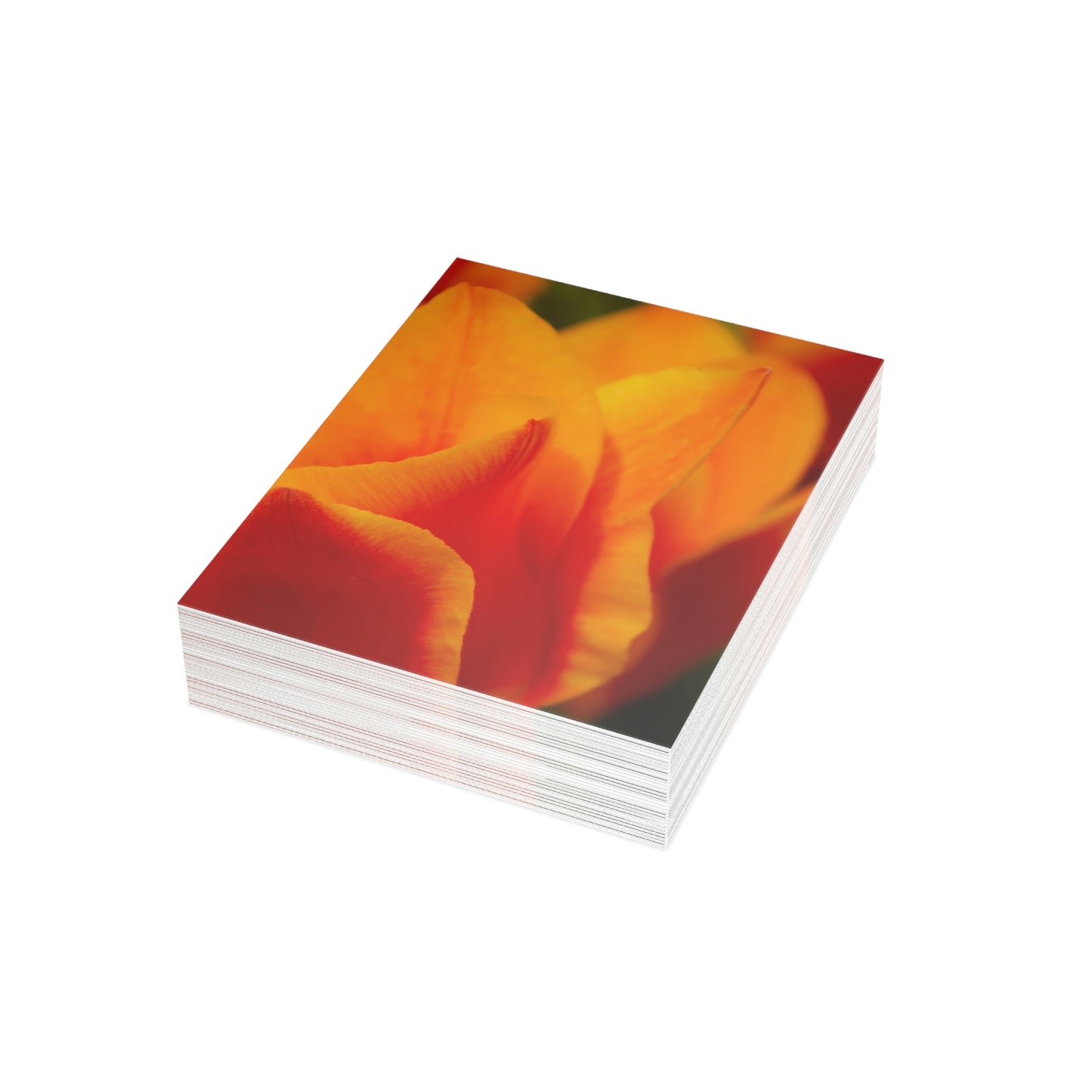 Flowers 15 Greeting Cards (1, 10, 30, and 50pcs)
