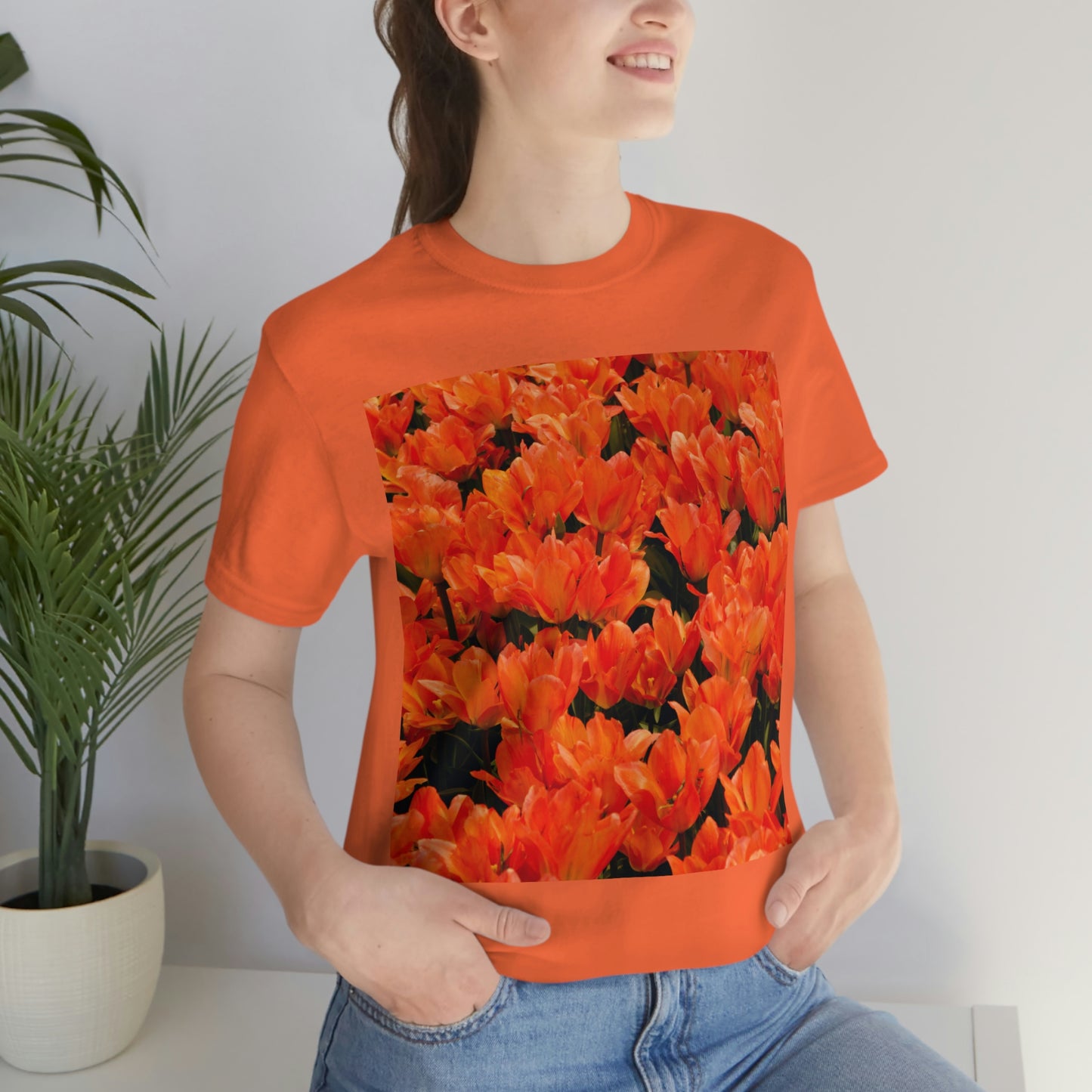 Flowers 03 Unisex Jersey Short Sleeve Tee