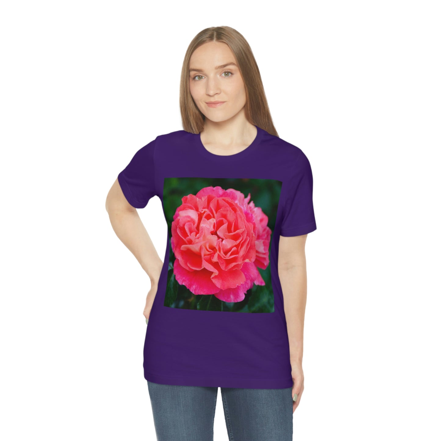 Flowers 08 Unisex Jersey Short Sleeve Tee