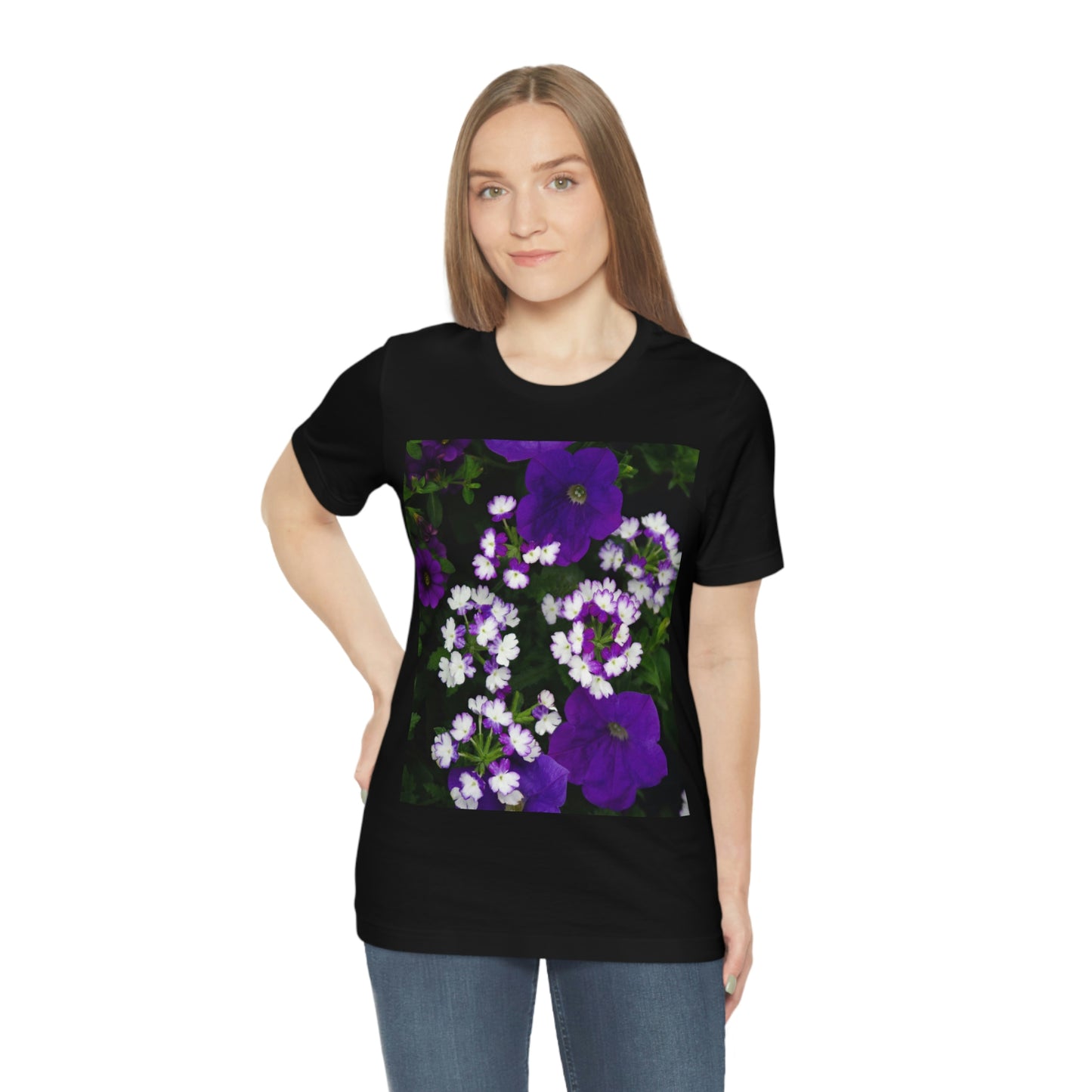 Flowers 04 Unisex Jersey Short Sleeve Tee