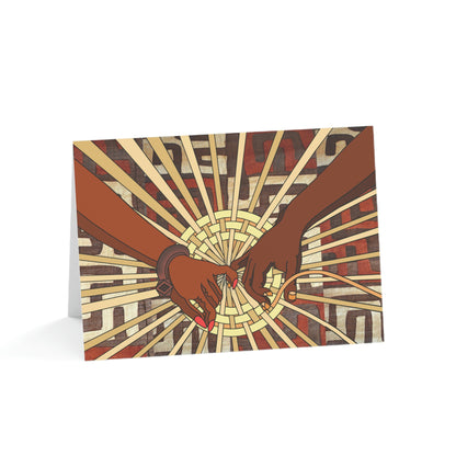 A Show of Hands!! Greeting Cards (1, 10, 30, and 50pcs)