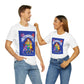 Triple Gratitude with Assorted Monsters Unisex Jersey Short Sleeve Tee