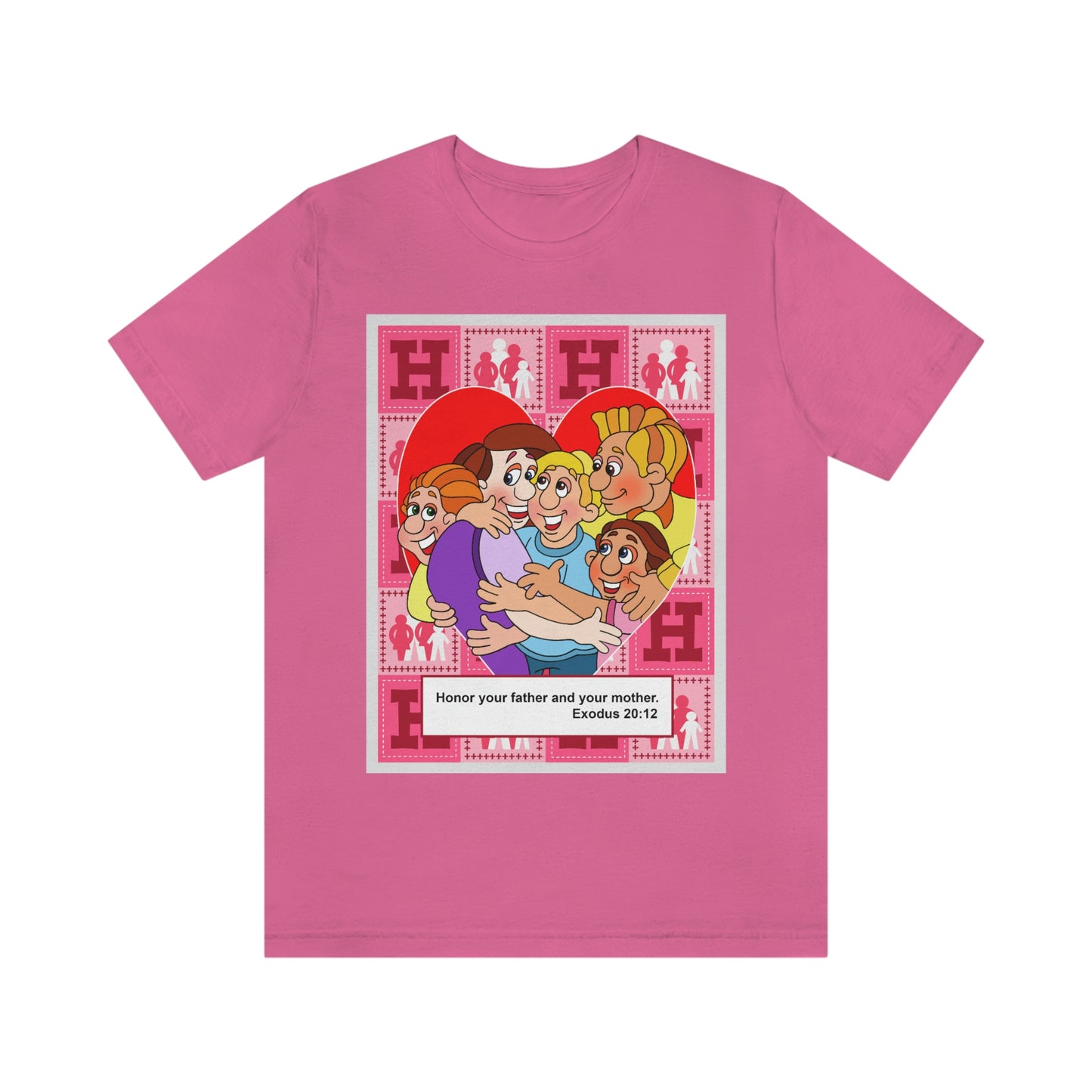 The Bible as Simple as ABC H Unisex Jersey Short Sleeve Tee