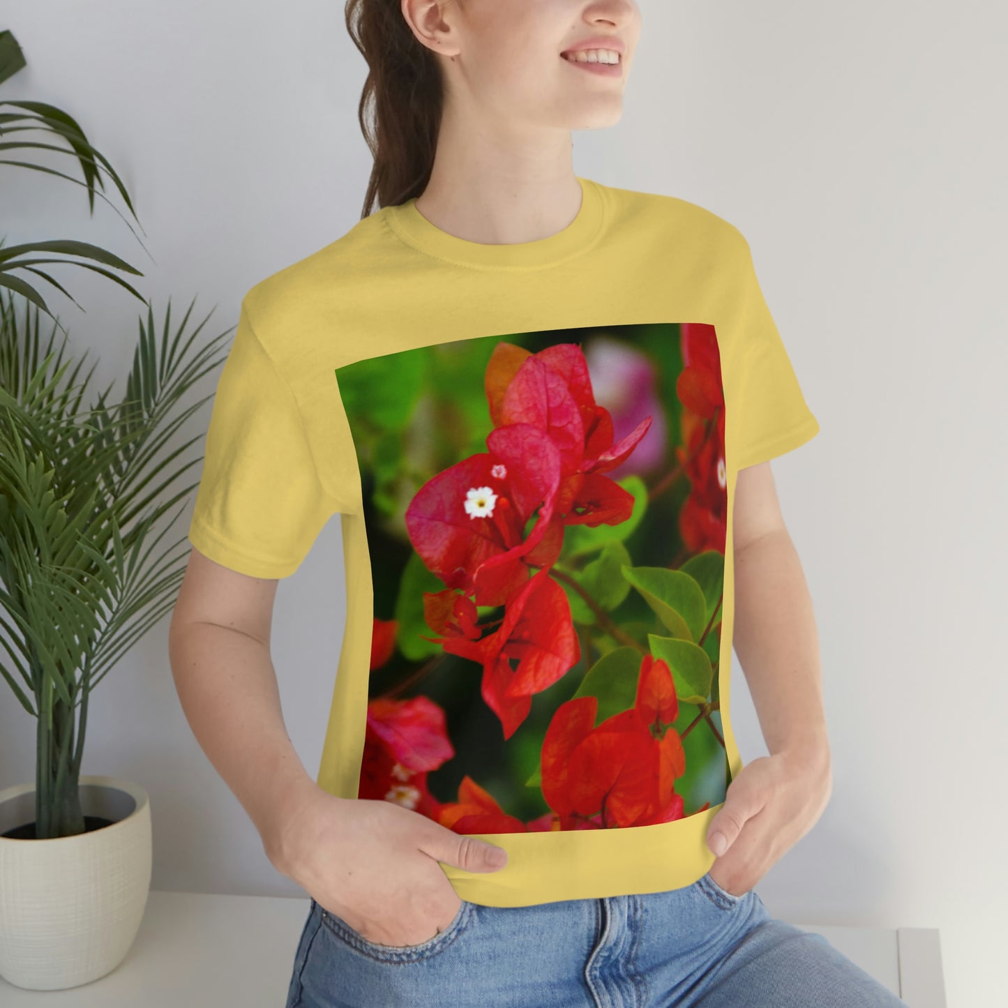 Flowers 28 Unisex Jersey Short Sleeve Tee