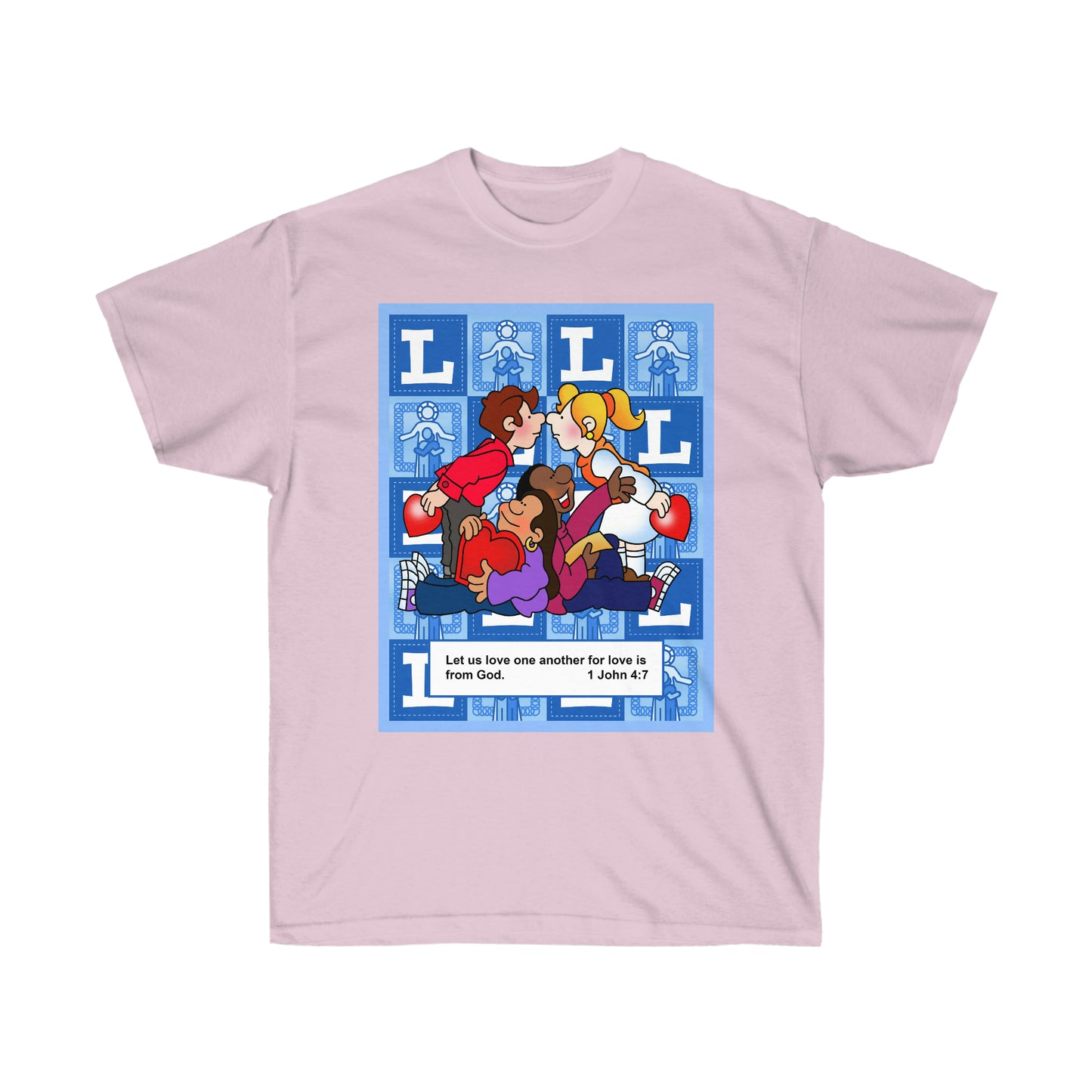 The Bible as Simple as ABC L Unisex Ultra Cotton Tee