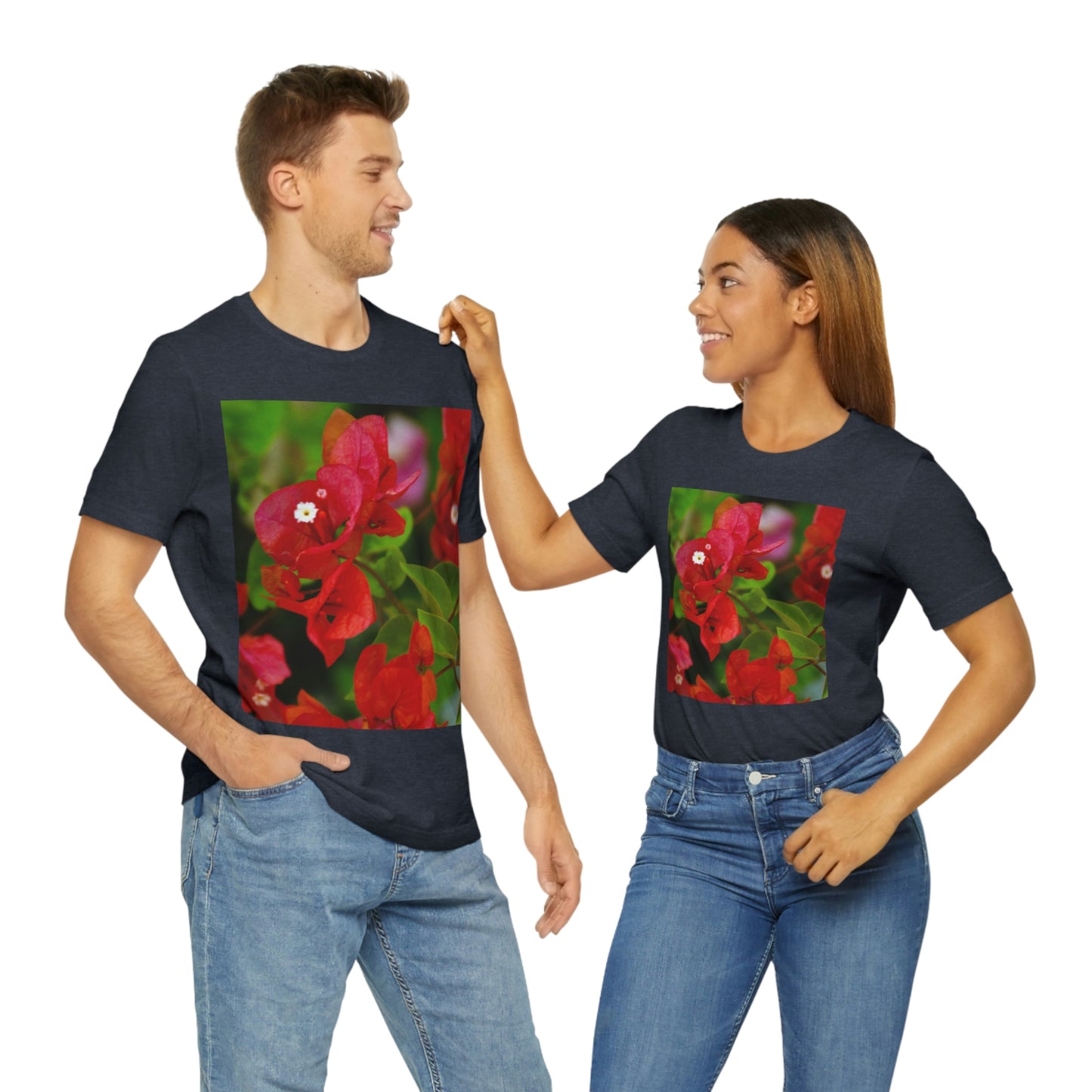 Flowers 28 Unisex Jersey Short Sleeve Tee