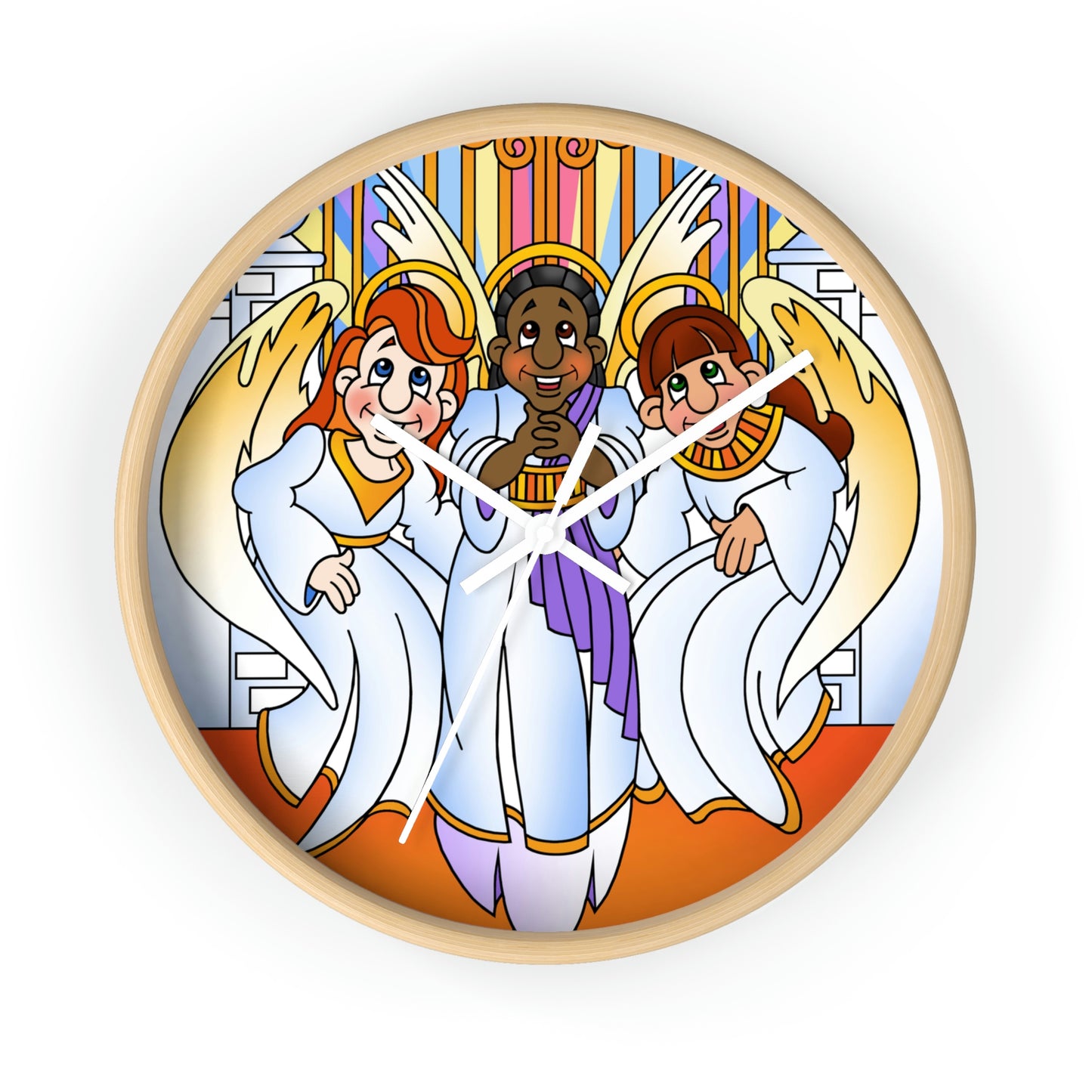 Shirley, Goodness, and Mercy Wall clock