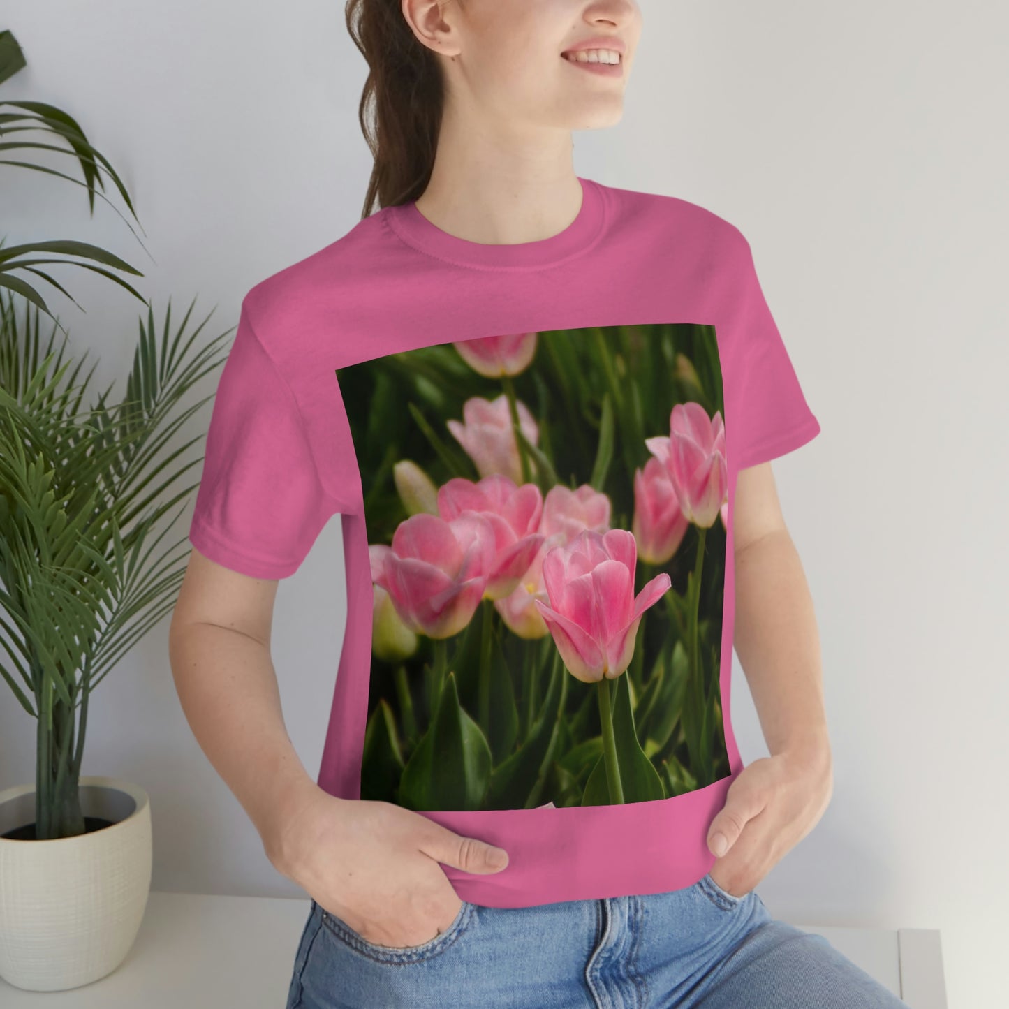 Flowers 17 Unisex Jersey Short Sleeve Tee