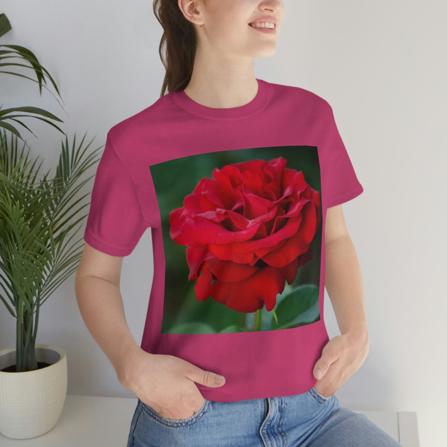 Flowers 14 Unisex Jersey Short Sleeve Tee