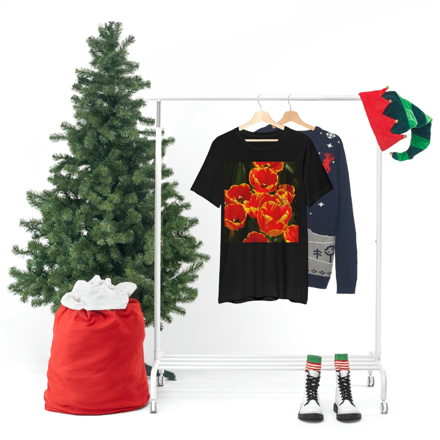 Flowers 19 Unisex Jersey Short Sleeve Tee