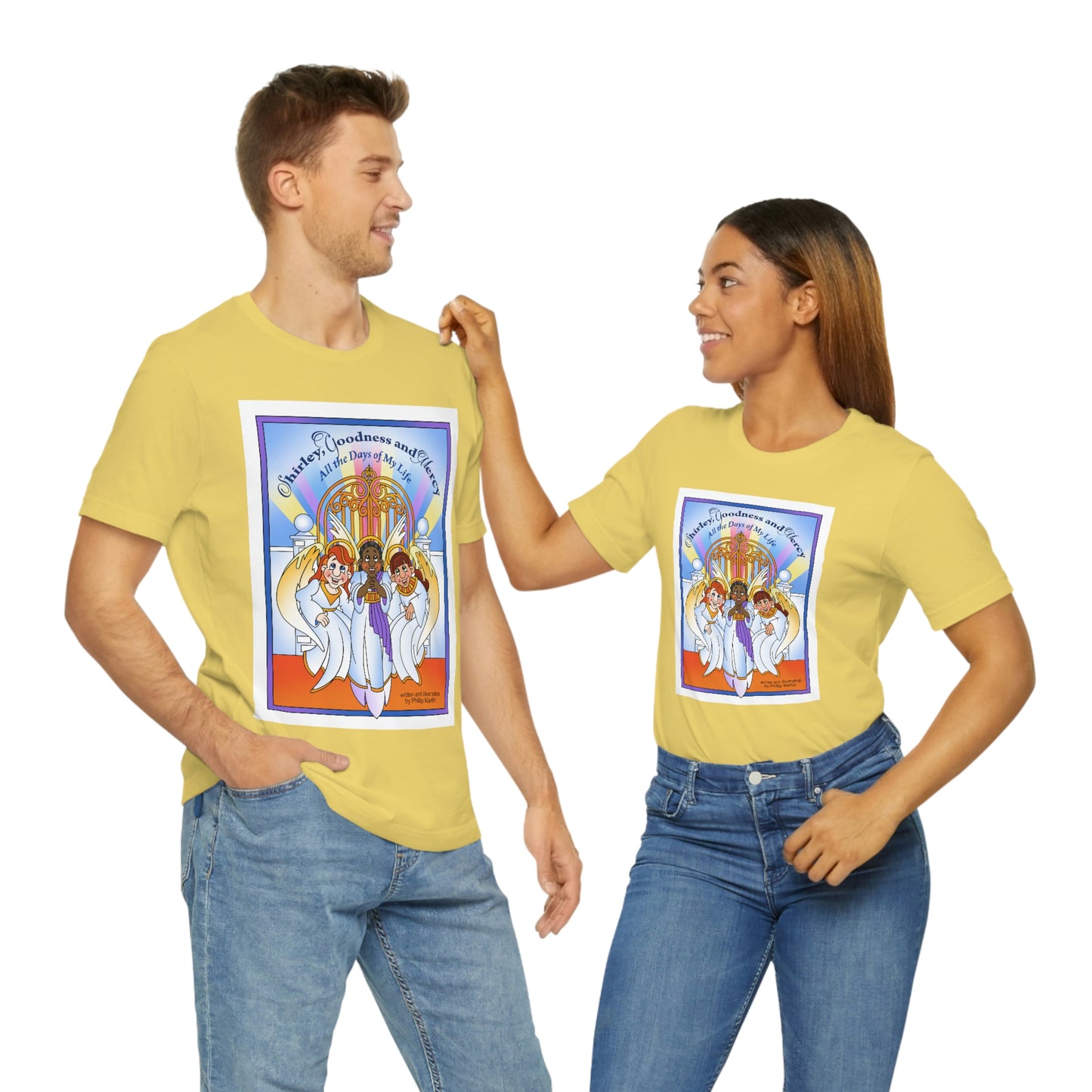 Shirley, Goodness, and Mercy Unisex Jersey Short Sleeve Tee