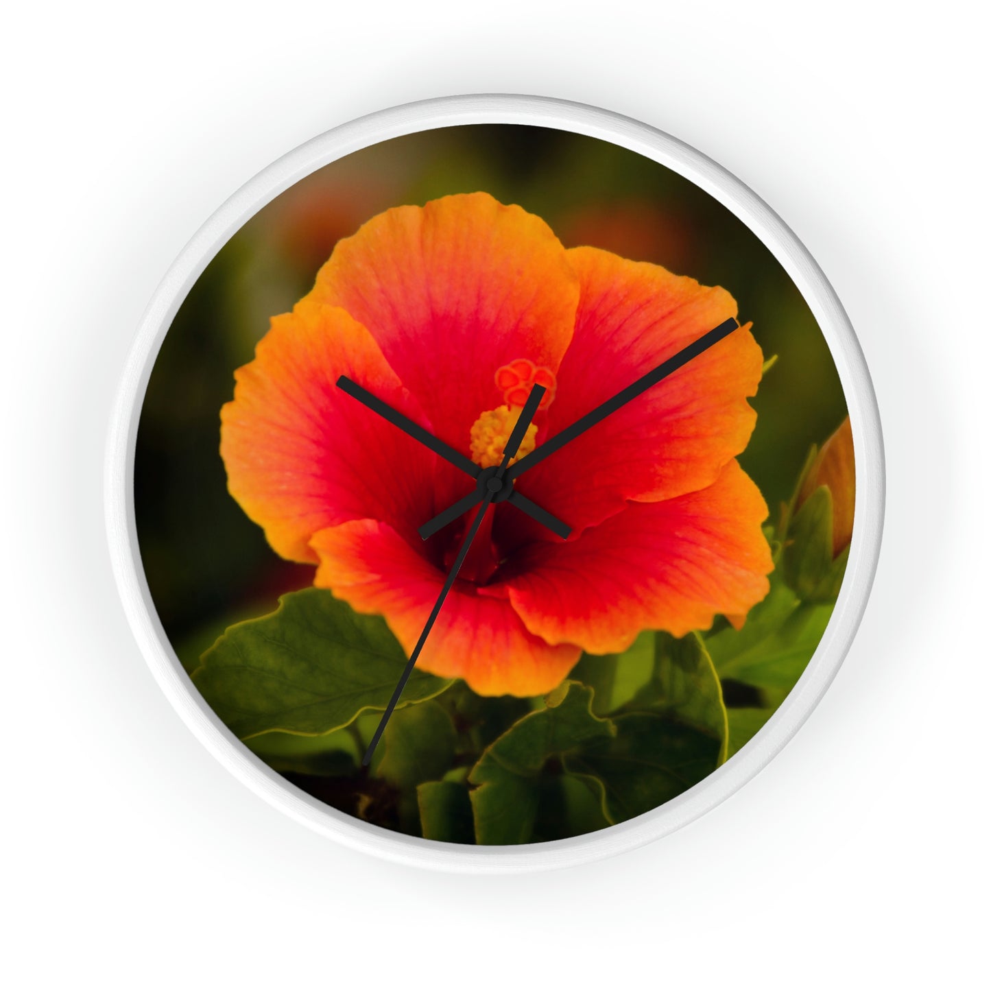 Flowers 31 Wall Clock