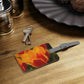 Flowers 13 Saffiano Polyester Luggage Tag, Rectangle