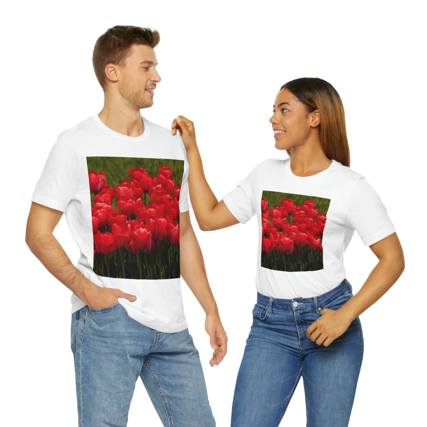 Flowers 22 Unisex Jersey Short Sleeve Tee