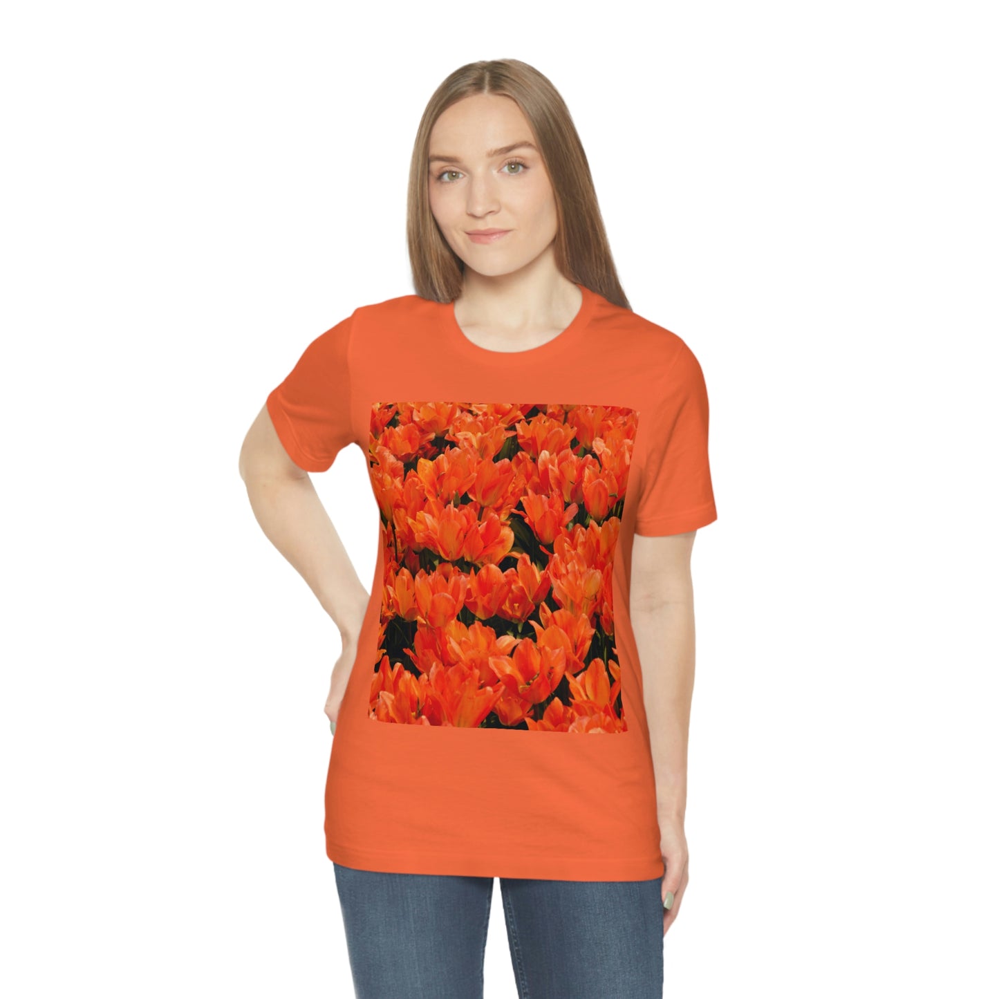 Flowers 03 Unisex Jersey Short Sleeve Tee