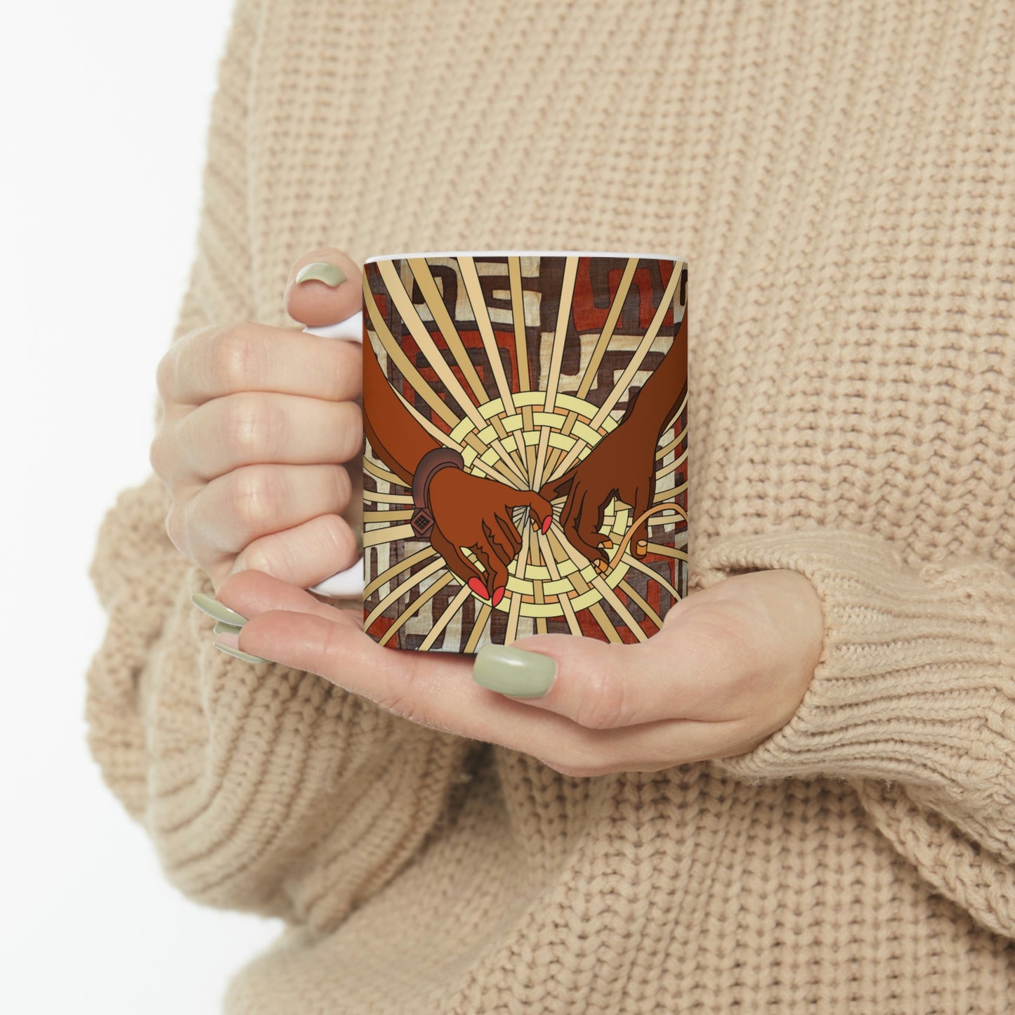 A Show of Hands!! Ceramic Mug 11oz