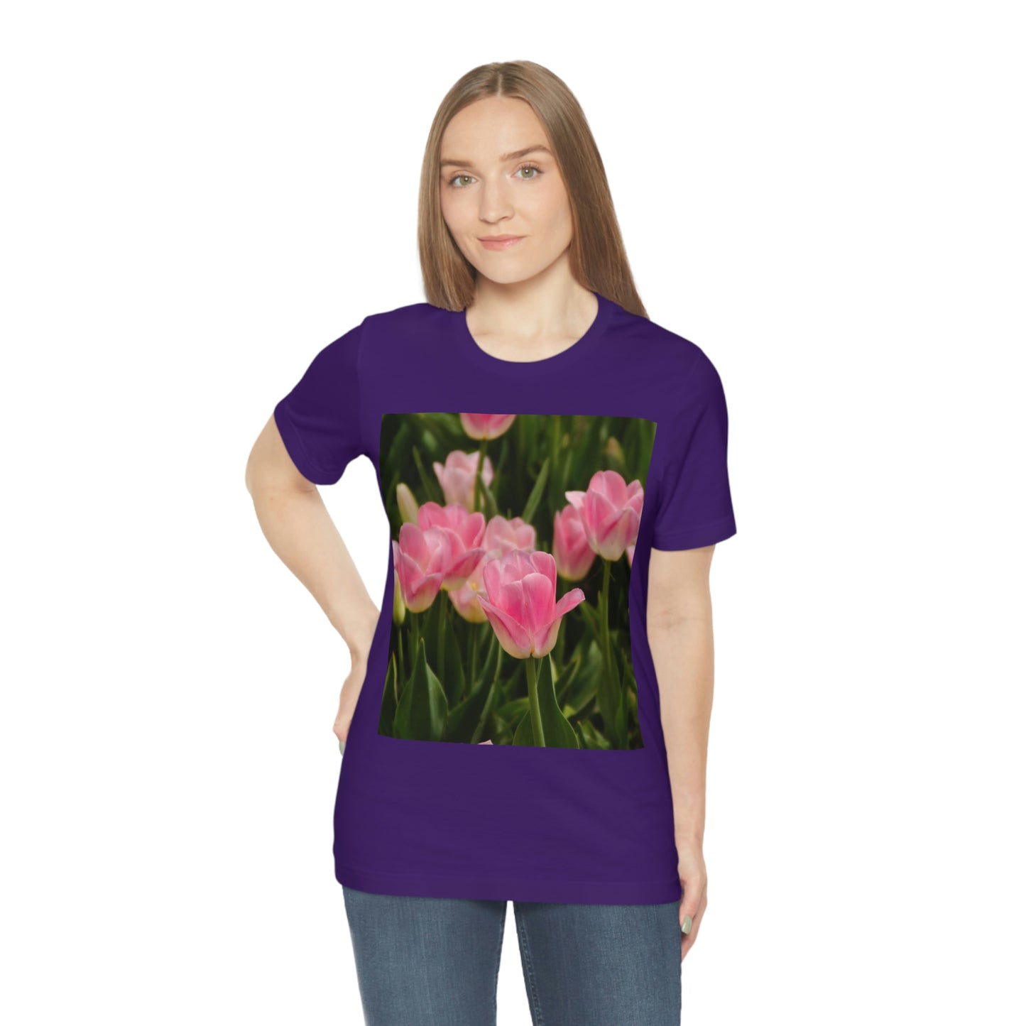 Flowers 17 Unisex Jersey Short Sleeve Tee