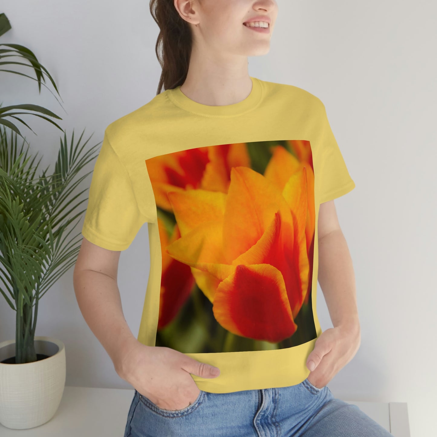 Flowers 13 Unisex Jersey Short Sleeve Tee