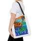 Once Upon East Africa AOP Tote Bag