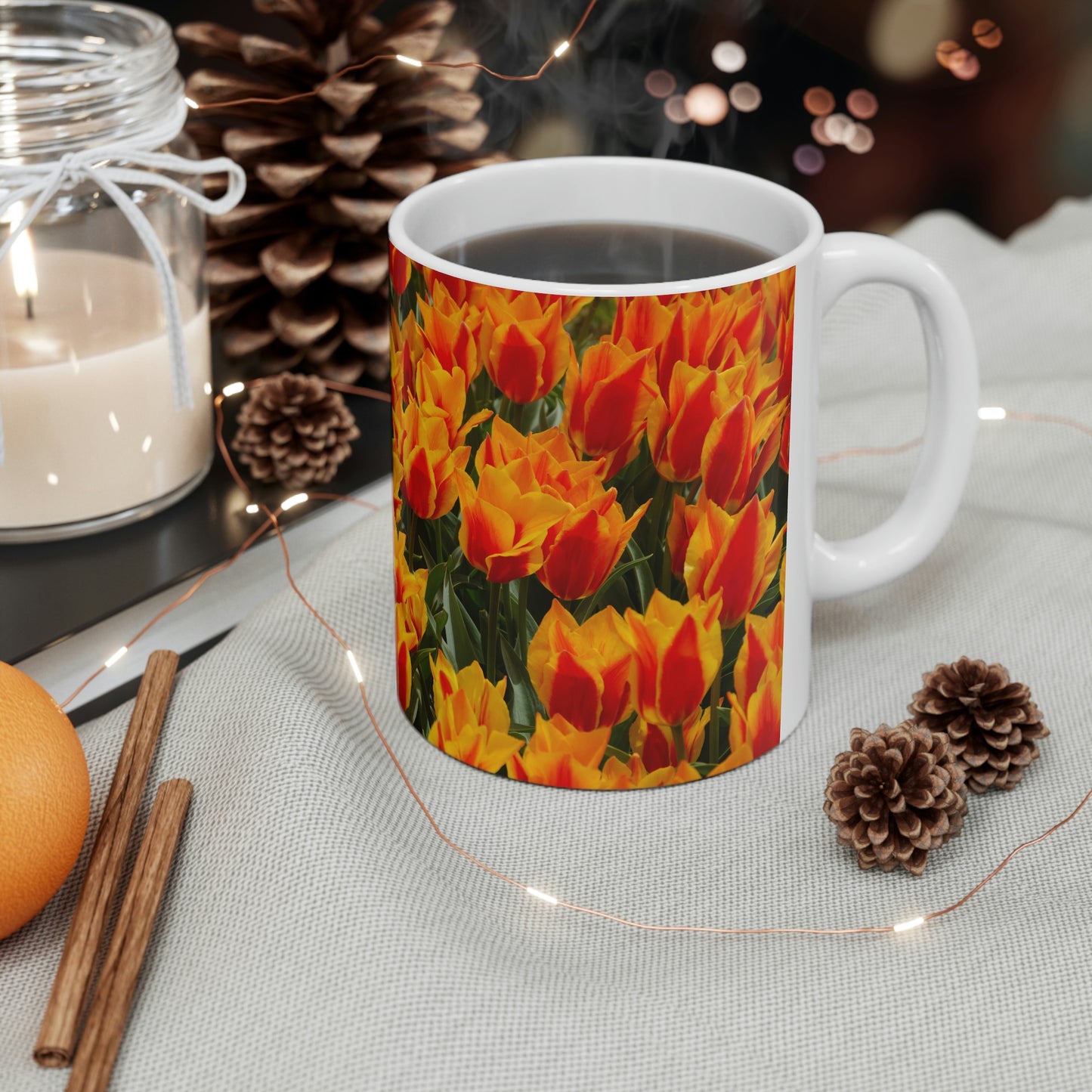 Flowers 18 Ceramic Mug 11oz