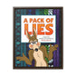 A Pack of Lies Gallery Canvas Wraps, Vertical Frame