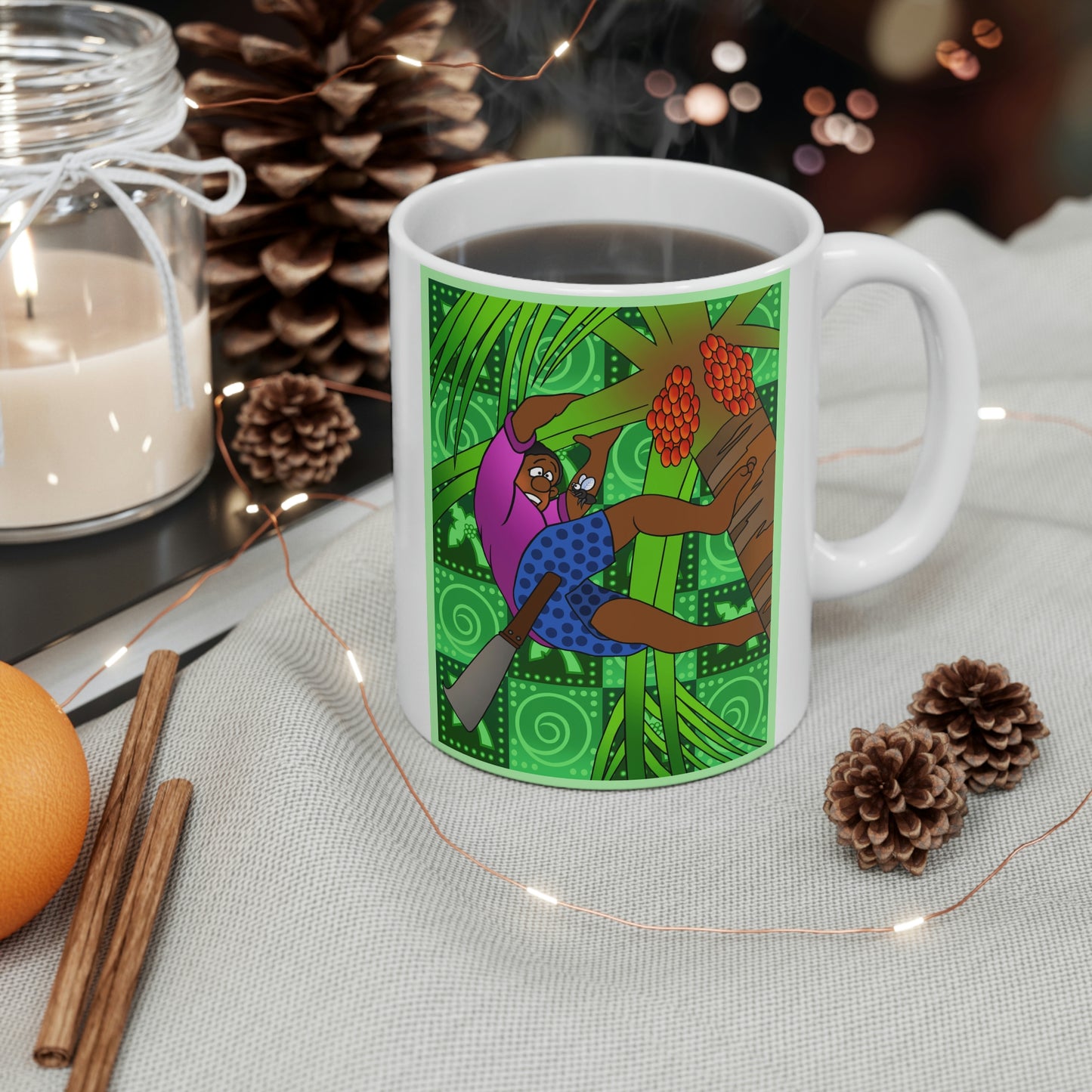 A Fowl Chain of Events! Ceramic Mug 11oz