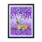 The Day that Goso Fell! Matte Canvas, Black Frame