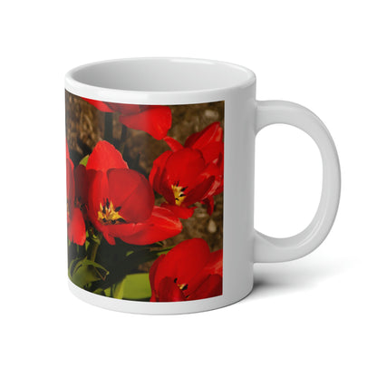 Flowers 05 Jumbo Mug, 20oz