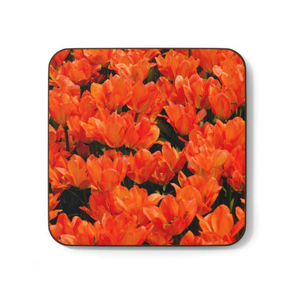 Flowers 03 Hardboard Back Coaster