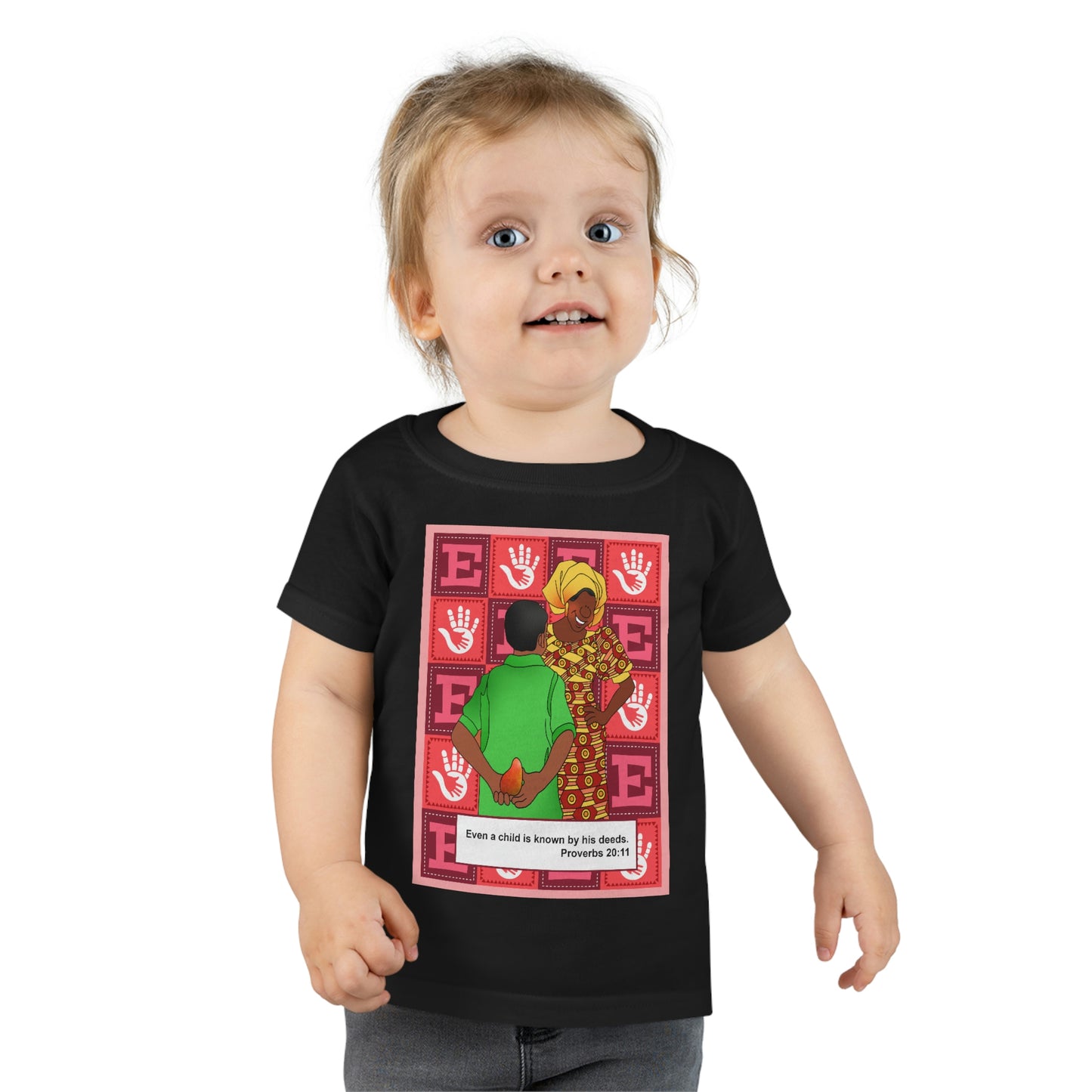 The Bible as Simple as ABC E Toddler T-shirt